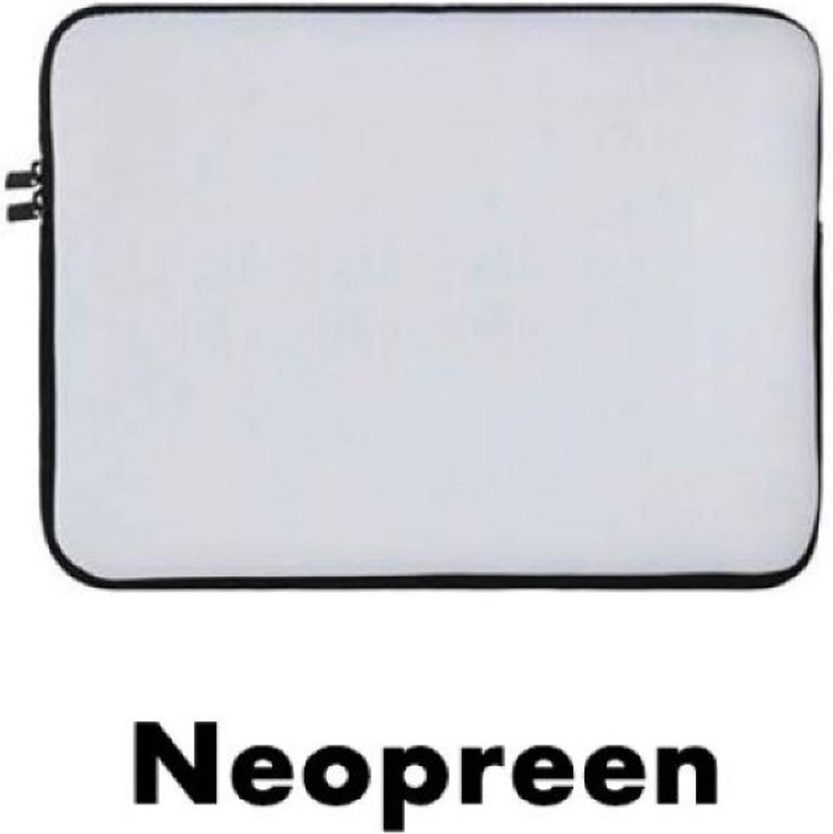 Laptophoes 13 inch Neopreen - Met gratis bedrukking op maat
