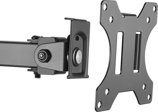 Maclean MC 332 Monitorbeugel dubbele arm monitor muurbeugel 17 32, 9kg max Zwart kopen? Vergelijk bij
