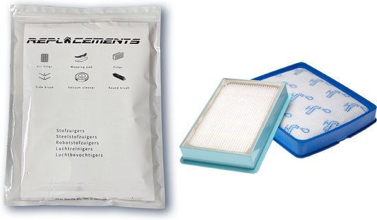 Kit Filtri Per Philips FC8058 FC8630 FC8670 Vhbw Filtro Compatibile Con Philips PowerProCompact FC9323/07 Set Filtri HEPA Lavabile FC9323/07 Aspirapolvere