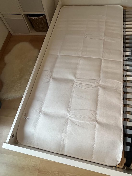 Matrasonderlegger van vilt voor de lattenbodem 100 x 200 cm ademende matrasbeschermer van naaldvilt 100% polyester