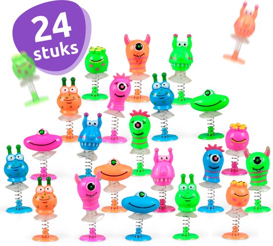 Foto: Isa s friends uitdeelcadeaus bouncing monsters 24 stuks traktatie