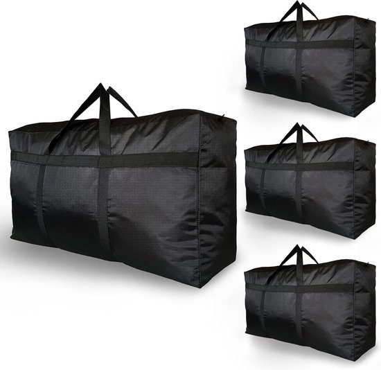 Dntorx Grote opbergdozen met deksel, opvouwbare verhuisdozen, groot Dntorx Grote opbergdozen met deksel, opvouwbare verhuisdozen, groot