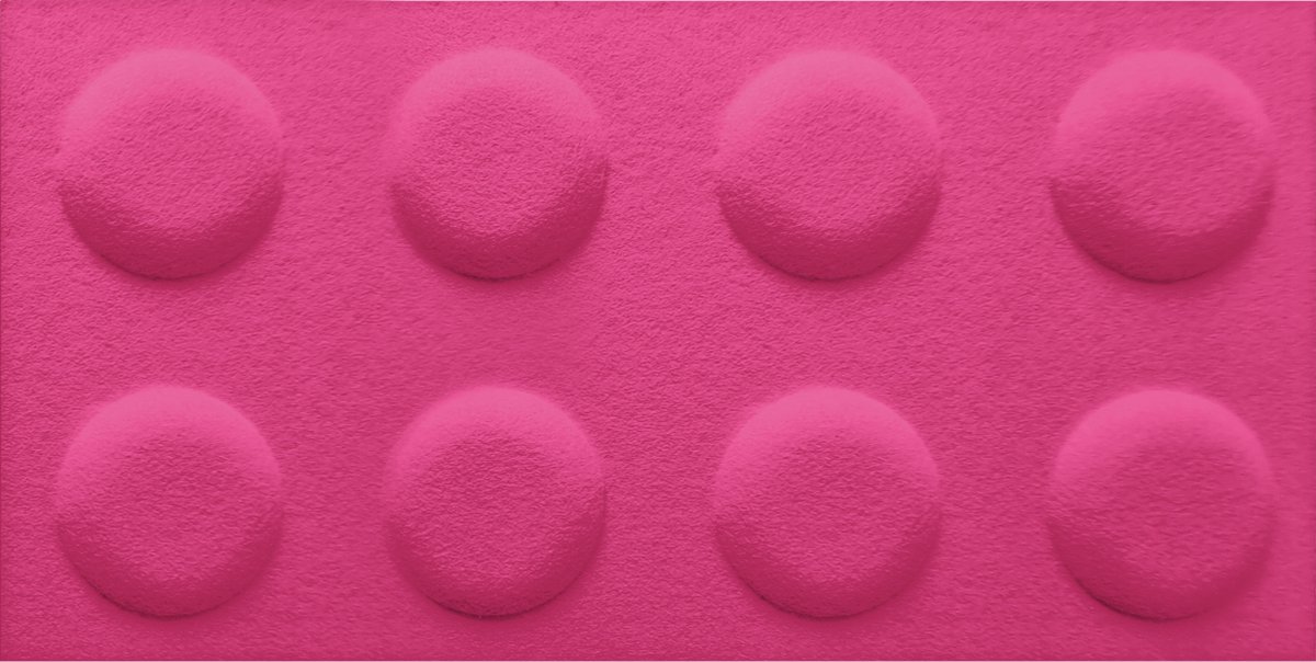 Wandpaneel - 60x30cm Roze - Wandborden - Tienerkamer - Kinderkamer Decoratie - Wanddecoratie Kinderkamer