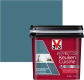 V33 Perfection Keuken - 0.75L - Petroleumblauw