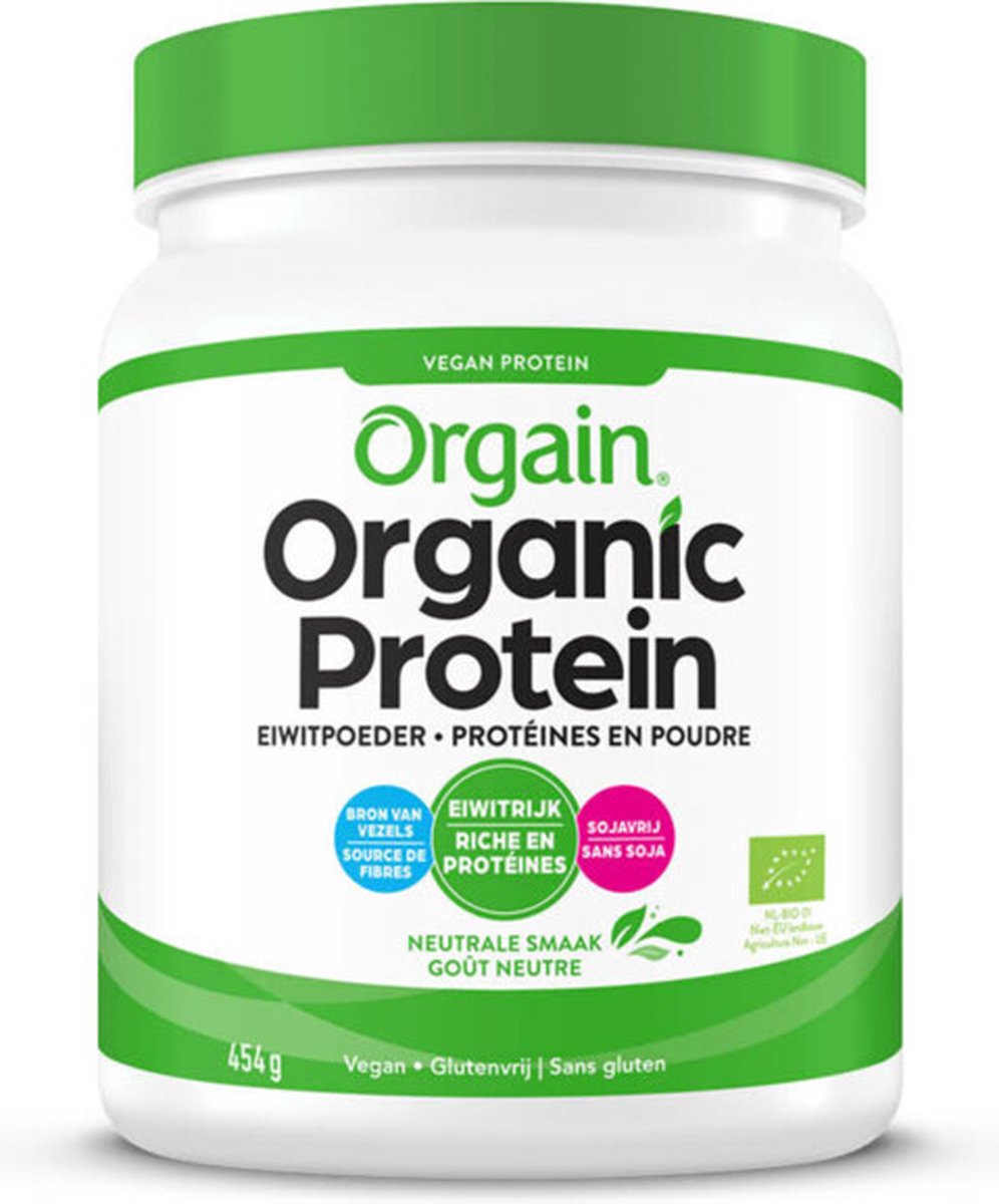 Goedkoopste Orgain Organic Protein Neutral Pdr 454g