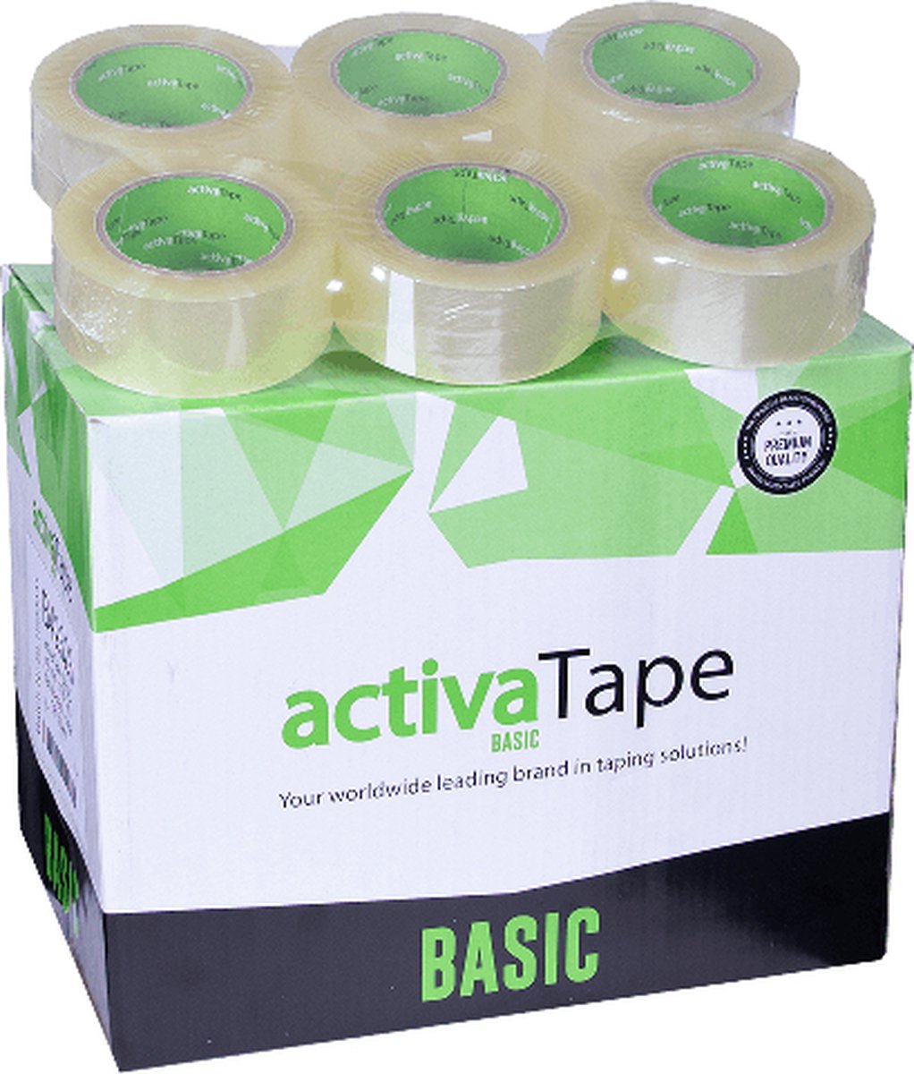Specipack® Verpakkingstape 6 rollen - Hoge Kleefkracht - Transparant - Tape - Plakband - Specipack