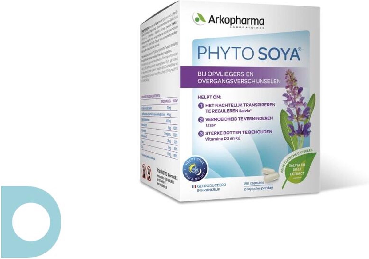 Arkopharma Phyto Soya Soja Isoflavonen 180 Capsules