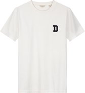 Dstrezzed - Ty T-shirt Print Wit - Heren - Maat XL - Modern-fit