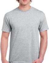 T-Shirt 100% Katoen- Grijs- XL (Set of 3)