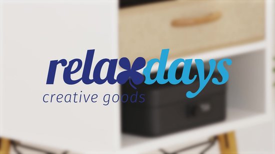 Relaxdays geldkistje met cijferslot, 3 cijfers, telbord voor euromunten, 4 vakken, 8,5 x 30,5 x 25 cm, zwart