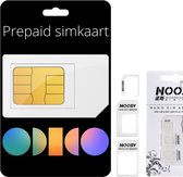 Odido Prepaid met €10 beltegoed - Inclusief NOOSY Simkaartadapter - Past in elke telefoon