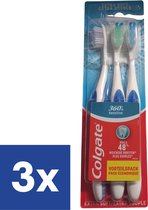 Colgate Sensitive Extra Soft Tandenborstel - 3 x 3 stuks