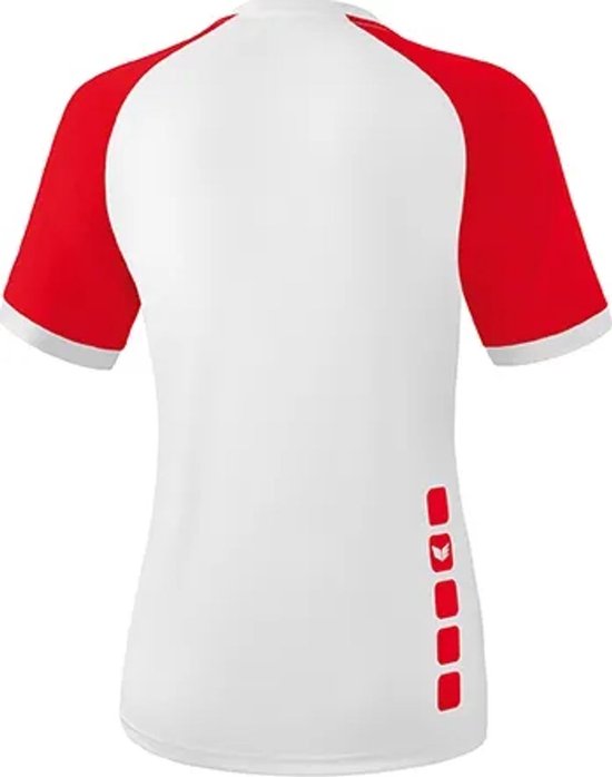 Erima Zenari 3.0 Chemise À Manches Courtes Femmes - Wit / Rouge | Taille: 42