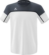 ERIMA Change T-Shirt Kind Wit-Slate Grey-Zwart Maat 128