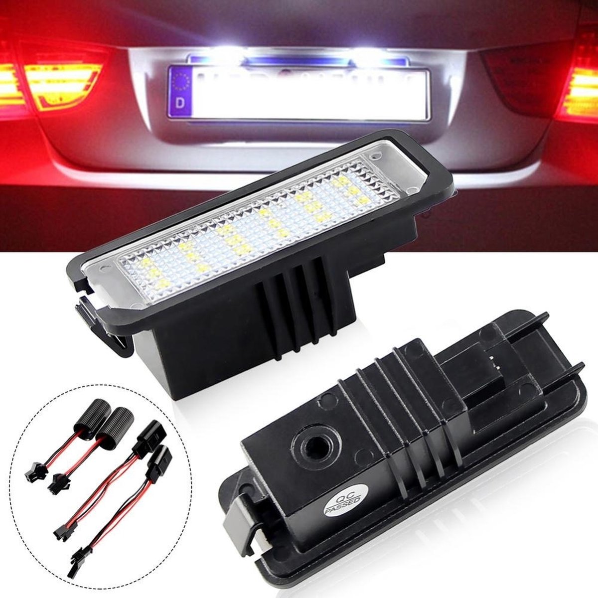 VCTparts® Kentekenplaatverlichting Volkswagen Kenteken LED 6000K Wit - Geen Error (set)
