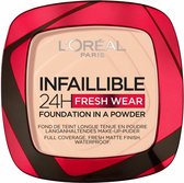 Infaillible 24H Fresh Wear Foundation in a Powder 180 Rose Sand Foundation en poeder in één 8gr