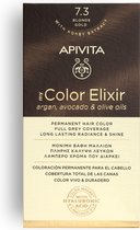 Apivita Haarverf Hair Colour Color Elixir Permanent Hair Color 7.3 Blonde Gold