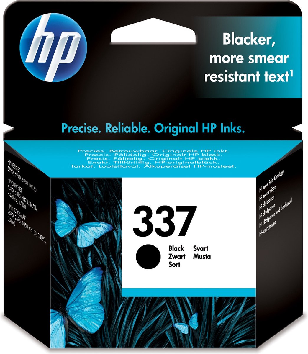 HP 337 Inktcartridge - Zwart