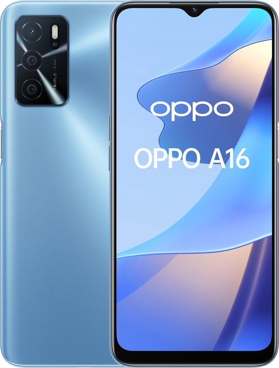OPPO A16 - 32GB - Blauw | bol