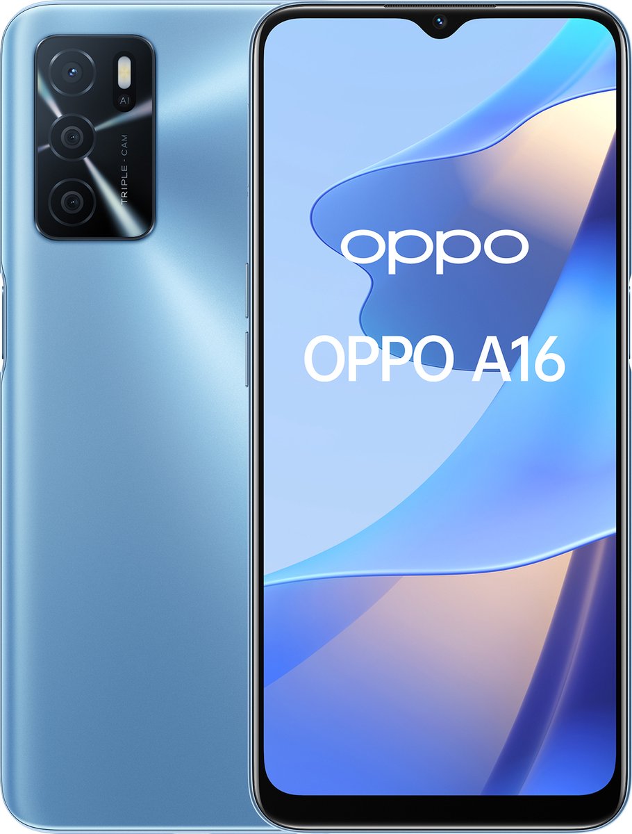 OPPO A16 - 32GB - Blauw