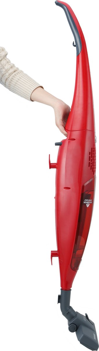 Goedkoopste Hoover SR71_SB02 011 Zakloos 0.7l 700W Grijs, Rood steelstofzuiger & elektrische bezem