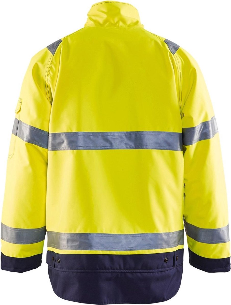 Blaklader Winterjas High Vis 4827-1977 - High Vis Geel/Marineblauw - M