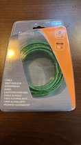 NorAuto luidsprekerdraad / luidspreker kabel - 2x 1,5mm2 - 10 meter - groen transparant