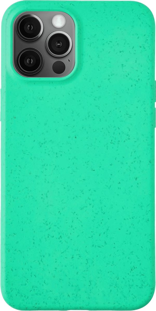 Geschikt voor: iPhone 12 Pro Max Biodegradable hoesje - Groen