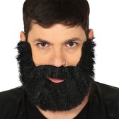 Fiestas Guirca - Zwarte baard met snor