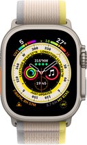 Apple Watch Ultra Trail bandje - 49mm - Geel/Beige - Medium/Large