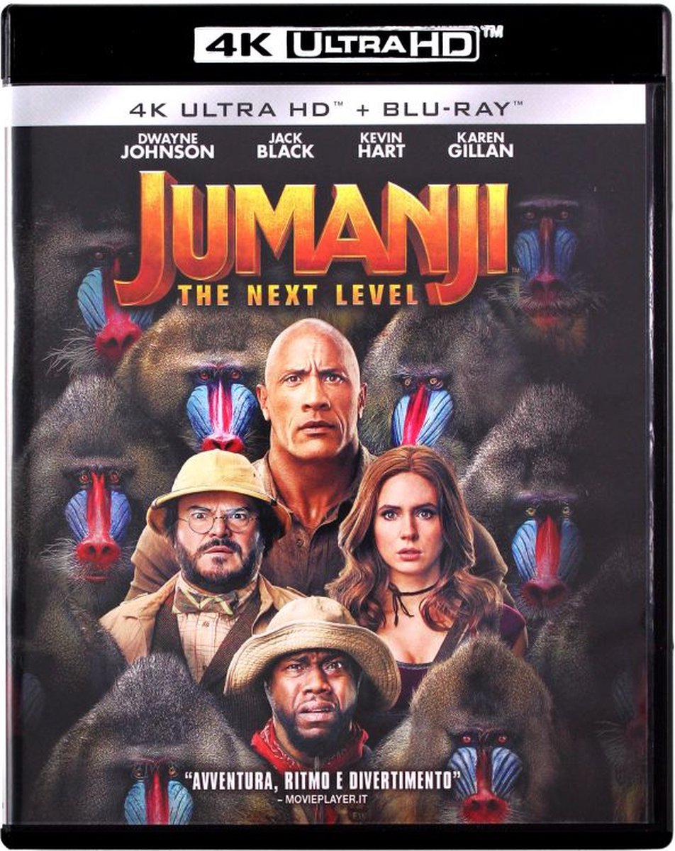 Jumanji: The Next Level [Blu-Ray 4K]+[Blu-Ray]-