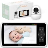 B-care Star Supreme - Babyfoon Met Camera - 5.0 Inch HD Scherm - Uitbreidbaar Tot 4 Camera's - Zonder Wifi en App