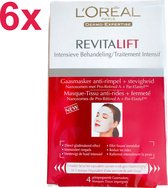 L'Oréal Paris - Revitalift - Dermo-Expertise - Gaasmasker - 24 Stuks - Voordeelverpakking