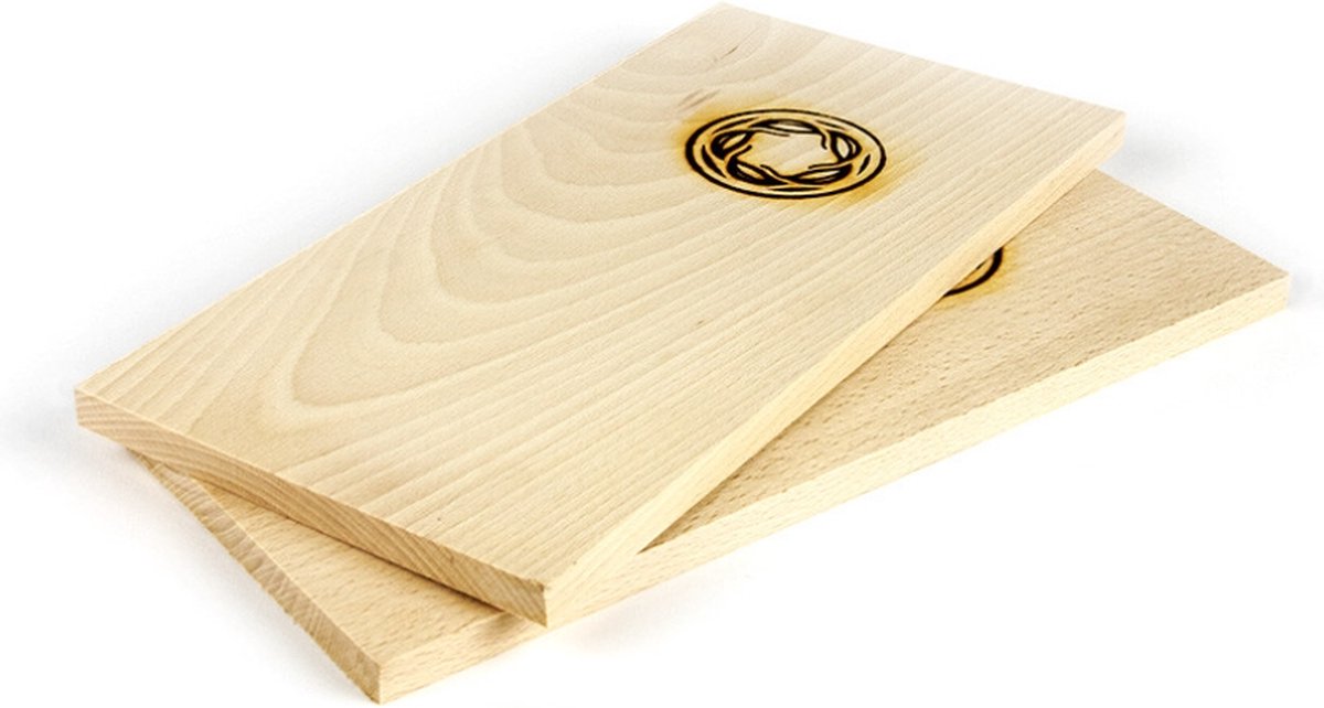 Yakiniku - BBQ Flavour Accessoire Rookplankje Beuken - Beukenhout - Bruin -