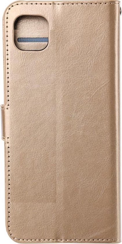Étui portefeuille pour iPhone 15 Pro - Or