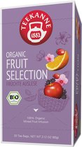 Teekanne - Premium Fruit Selection - bio - thé aux fruits - 200 sachets de thé - adapté à la restauration et aux bureaux - 10 boîtes