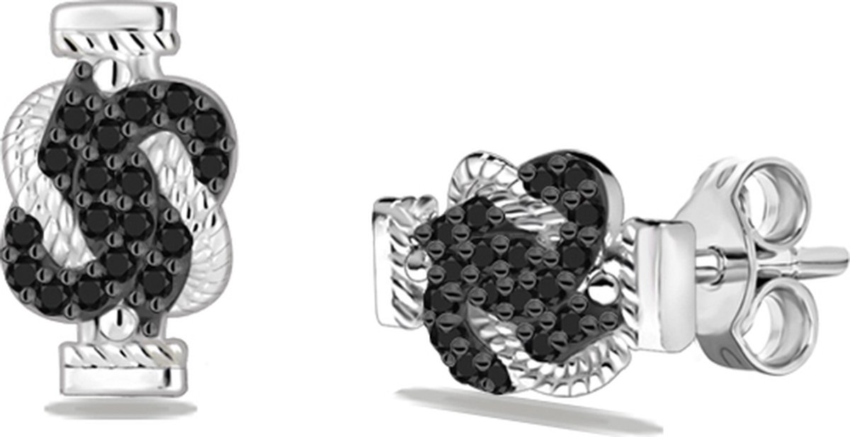 Juwelier Zwartevalk - Zilveren (gerhodineerd) mattenklopper oorbellen 22.213-1/Z--