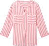 Pink offwhite stripe