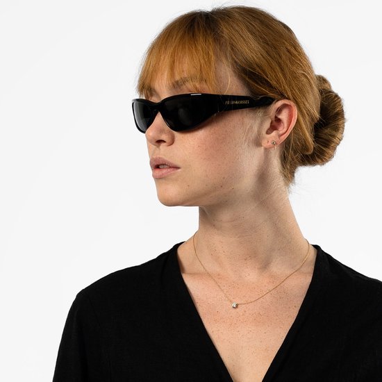 Tijdelijk: 1+1 Gratis Actie - PB Sunglasses - Athletic Black. - Zonnebril heren en dames - Gepolariseerd - Zwart design - Stevig 100% acetaat frame — afbeelding 3