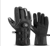 Velox Verstelbare Handschoenen - Reflecterende - Screen Touch - Warm - Waterdicht - Motorfiets - Fiets - Maat XXL