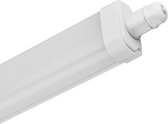 Plafonnier Proline - Réglette LED - Luminaire LED - Etanche IP65 - 22W - 59cm - Transparent/ Wit Froid 6500K