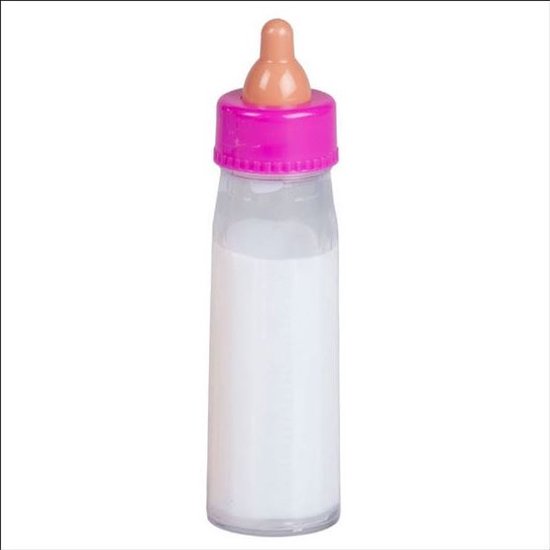 Poppenflesje, Speelflesje voor de pop, flesje melk voor de pop, flesje, poppen, drinkflesje voor pop