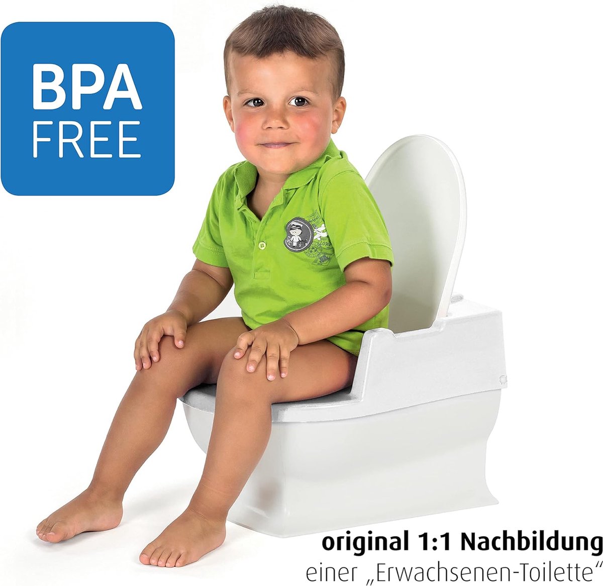 Goedkoopste SitzFritz kindertoilet, potje en toilettrainer, wit