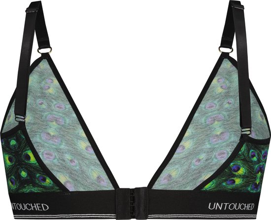 Soutien-gorge intact sans armatures - sous-vêtements femmes - durable - ajustement parfait - Bralette Peacock M