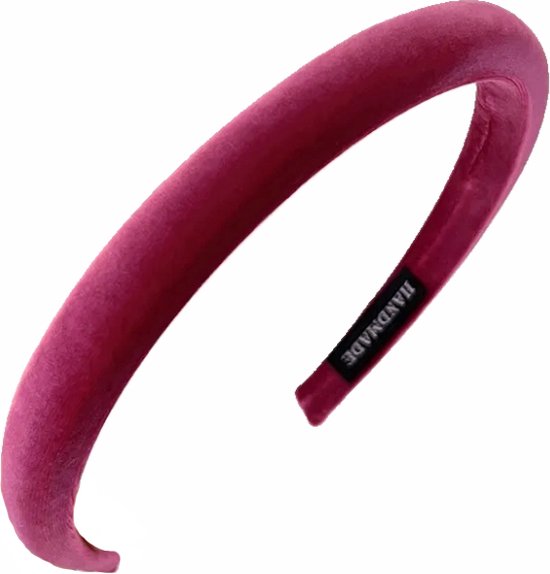 Fluweel - Velvet Haarband / Diadeem - Roze | Polyester | Fashion Favorite