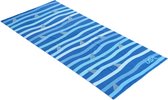 Yello Badlaken met Haaienprint - Blauw - 150x70 cm - Microvezel - Unisex