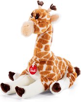 Trudi Classic Knuffel Giraffe 34 cm - Hoge kwaliteit pluche knuffel - Knuffeldier voor jongens en meisjes - Bruin Wit - 24x30x34 cm maat M