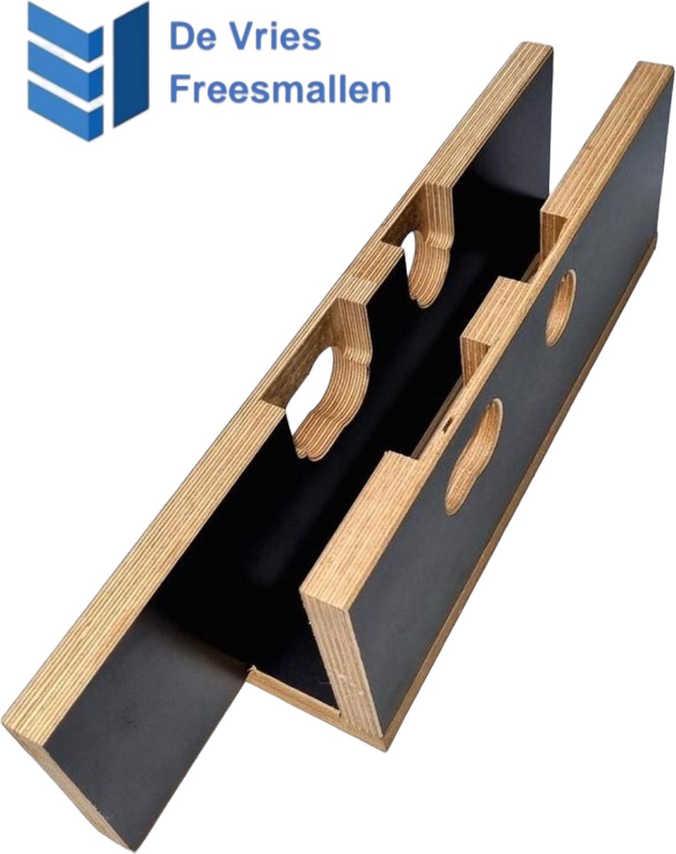 Deurscharniermal Van Aluminiumlegering, Freesmal Voor Deurscharnieren Met Schaalverdeling Geschikt Voor Lengtes En Diktes Van 25 5 Inch
