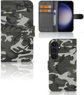 Geschikt voor Samsung Galaxy S24 Telefoon Hoesje Cadeau voor hem Army Light