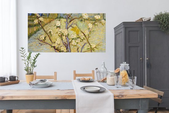 Affiche Poirier en fleurs - Vincent van Gogh - 160x80 cm